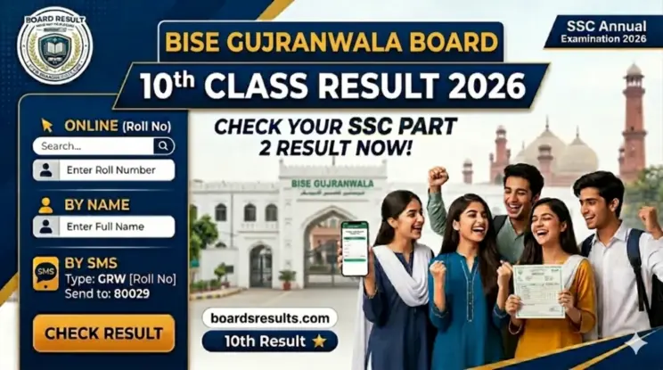 Bise Gujranwala Board 10th class result 2026