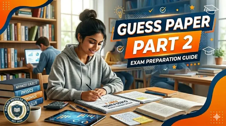 Guess Paper Intermediate Part 2