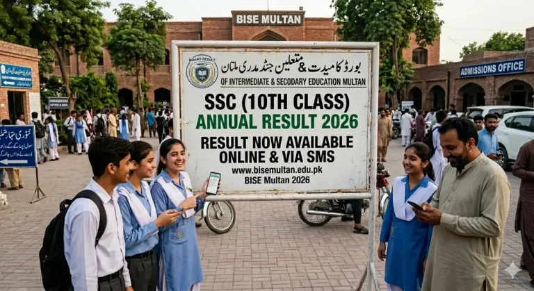 BISE Multan 10th Class Result 2026