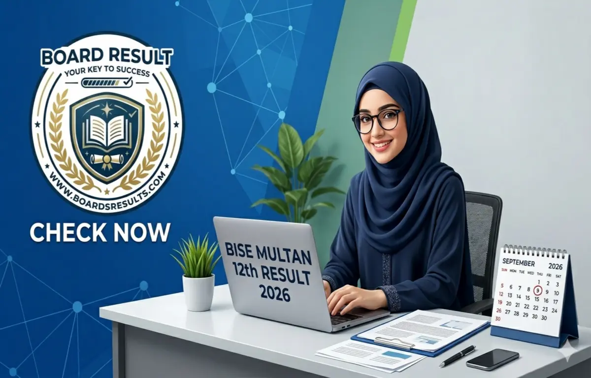BISE Multan 12th Result 2026 LIVE [4 Sep 10AM] Check by Name, Roll No ...