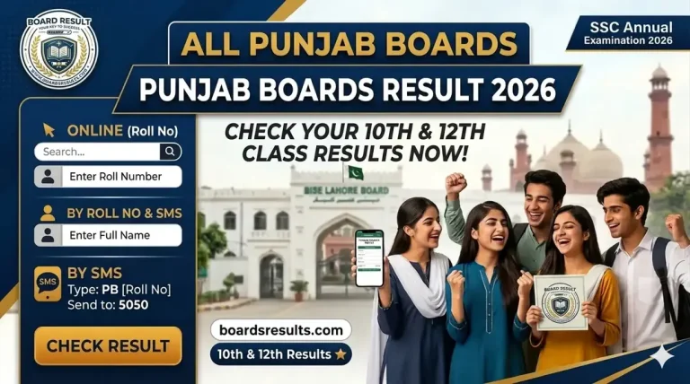 Punjab Boards Result 2026