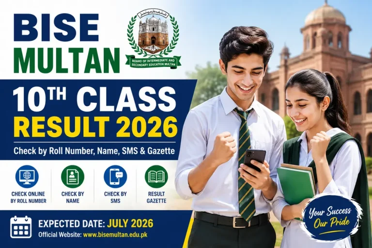 BISE Multan Matric Result 2026