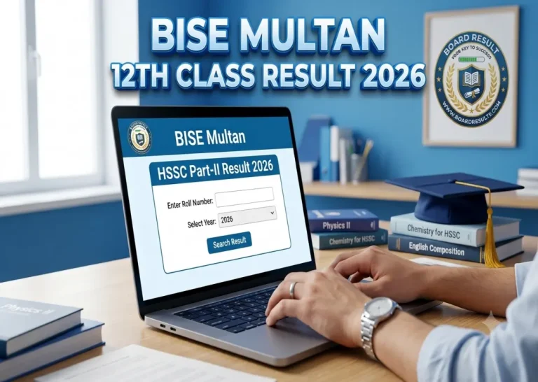 Bise Multan 12th Class Result 2026